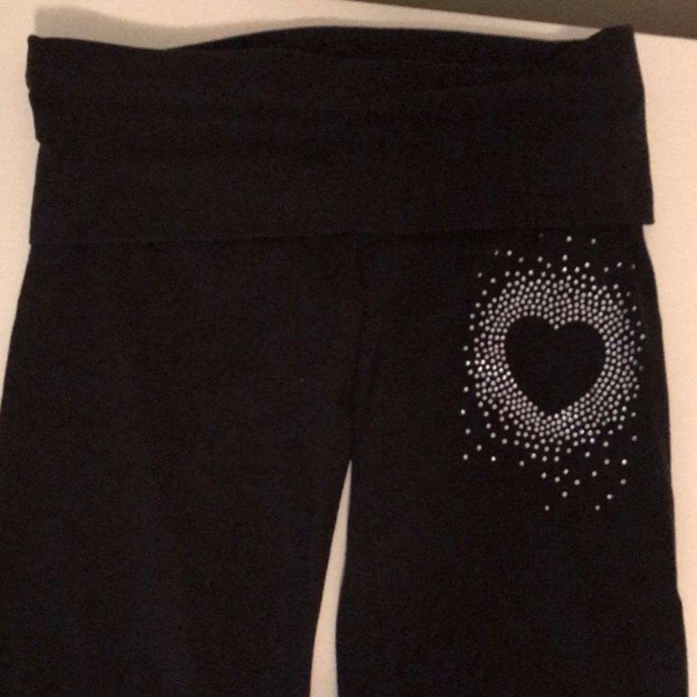 Victoria’s Secret Pink Rhinestone Yoga Pants